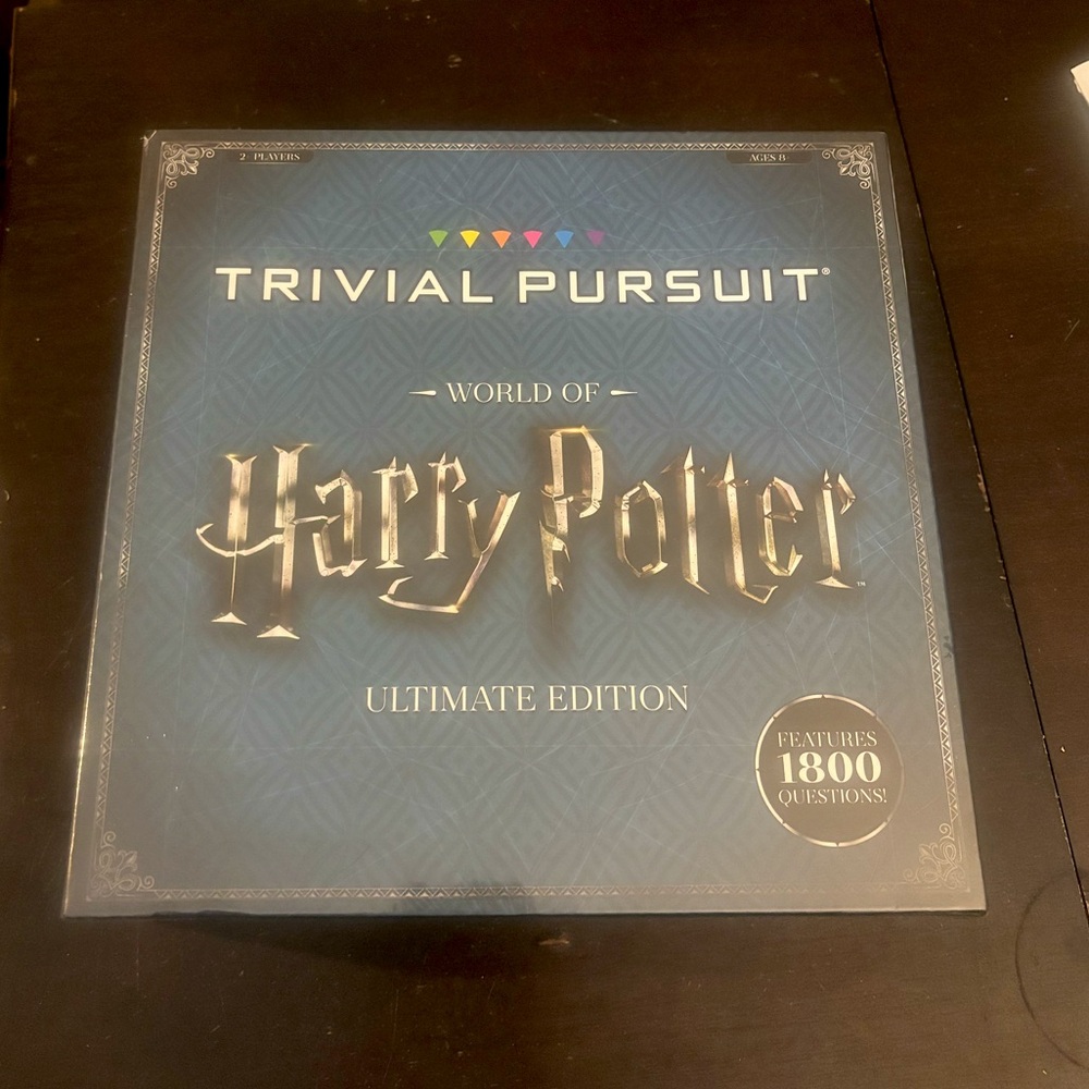Harry Potter Trivial Pursuit Ultimate Edition board game brand new unopened NIB